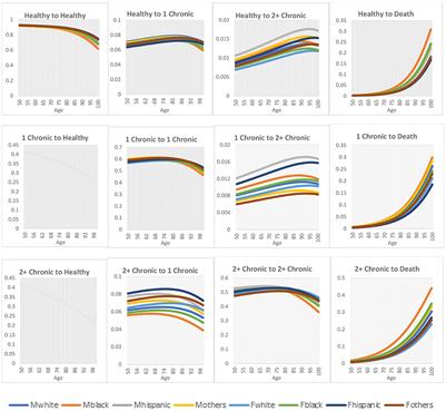 Projecting the chronic disease burden among the adult population in the United States using a multi-state population model